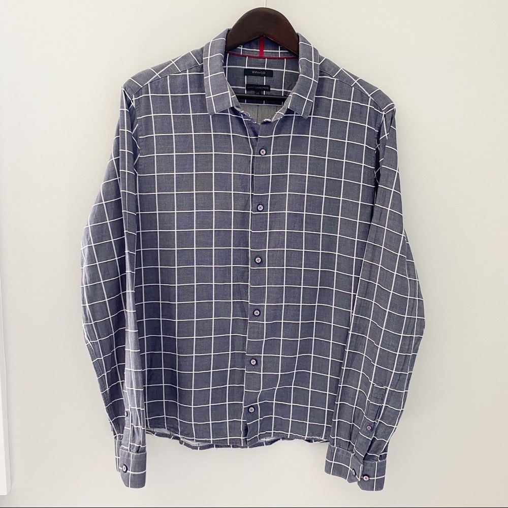 RW&CO Slim Fit Casual Buttons Down Men's Shirt